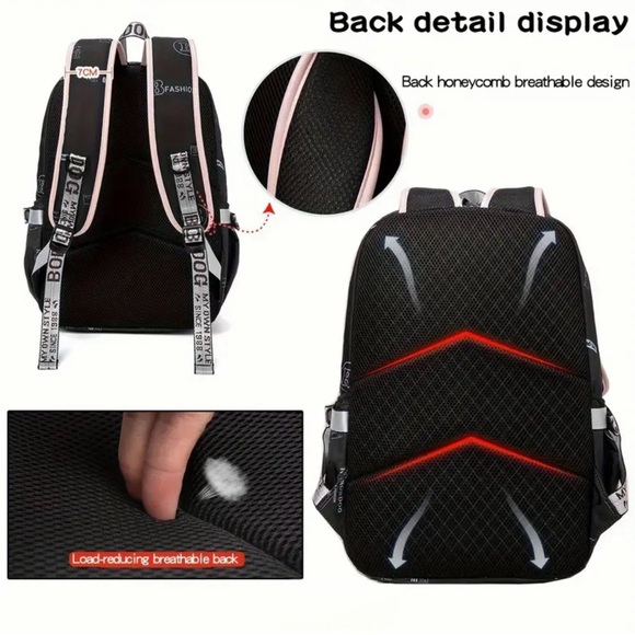 NWT B&B Urban Casual, Lightweight And Large Capacity School Bag